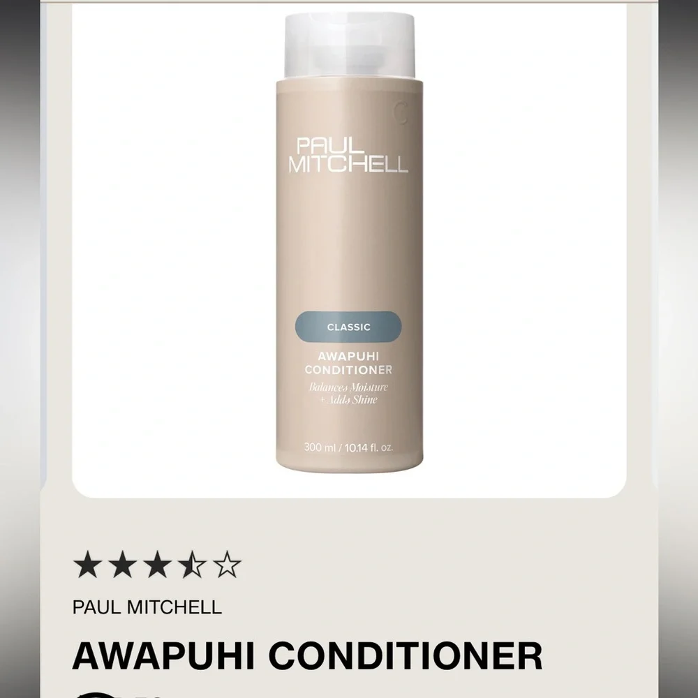 3 Bottles Of The Best Paul Mitchell Classic Hair Care Trio CONDITIONER & Shampoo